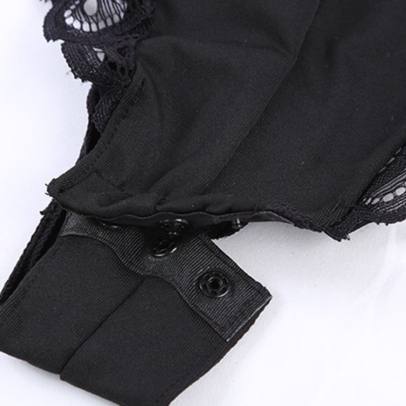 Sexy Floral Lace Backless Lingerie Bodysuit - Picture 11 of 16